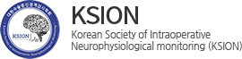 Korean Society of Intraoperative Neurophysiological monitoring (KSION)